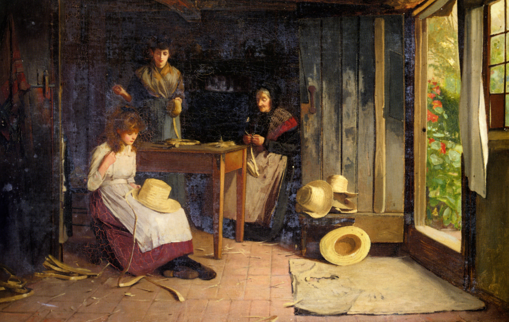 Hatmakers, an 1891 painting