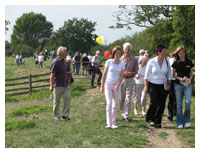 Visitors to  the  Quarrendon open day on 9th Sept 2006