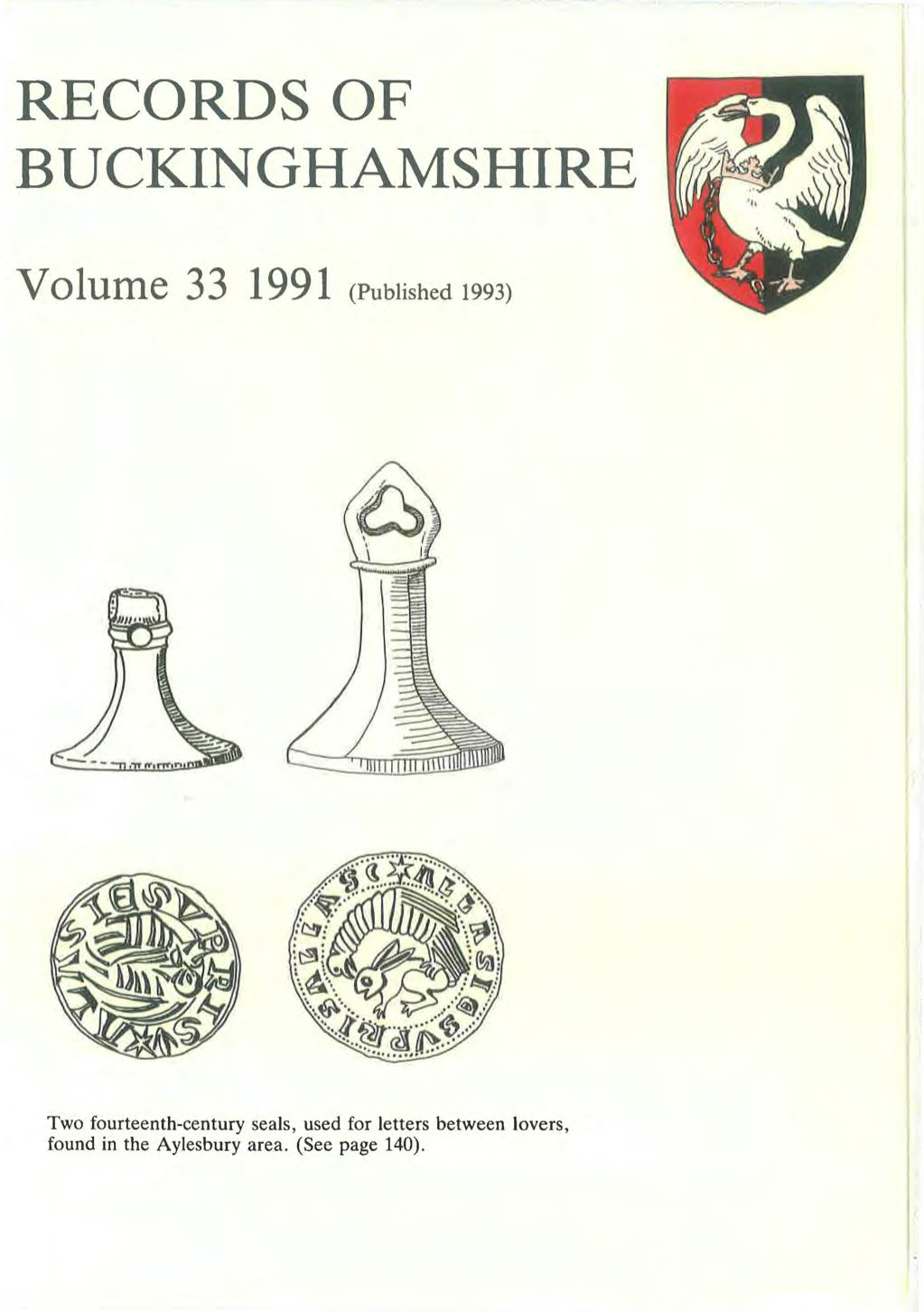 Cover of Records volume 33